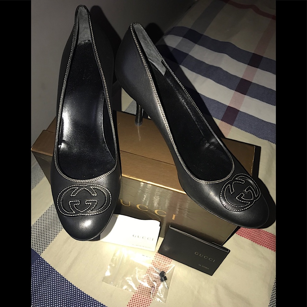 GUCCI Scar Pelle S Cuoio Nero Lifford